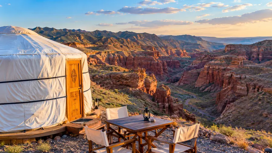Charyn Canyon Accommodation: Camping, Yurts & Eco Park